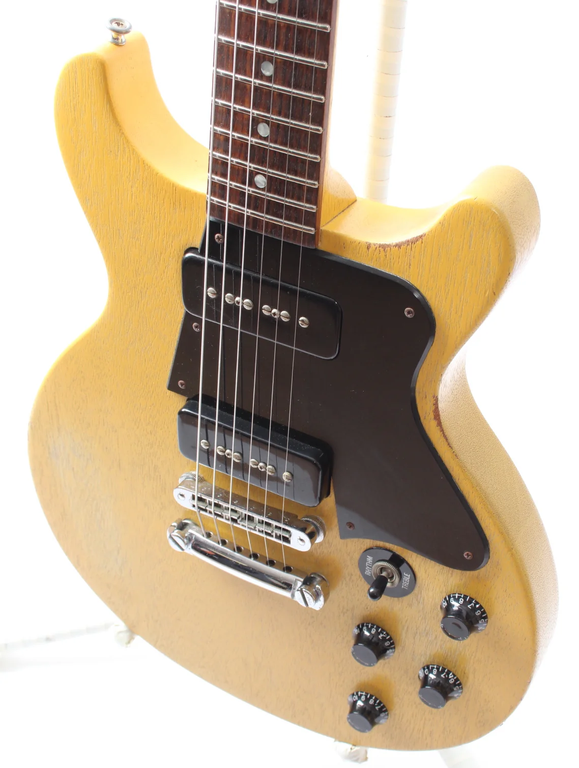 2003 Gibson Les Paul Special DC faded tv yellow - Image 3