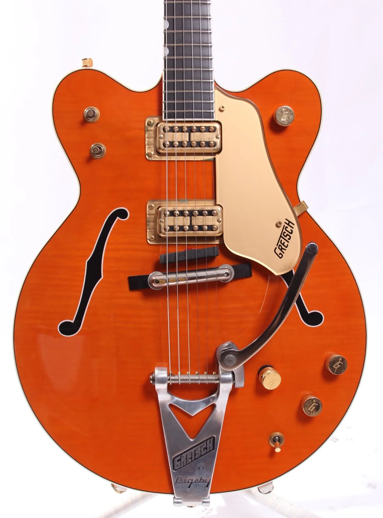 2003 Gretsch 6120 DC Nashville 1962 Reissue orange - Image 2