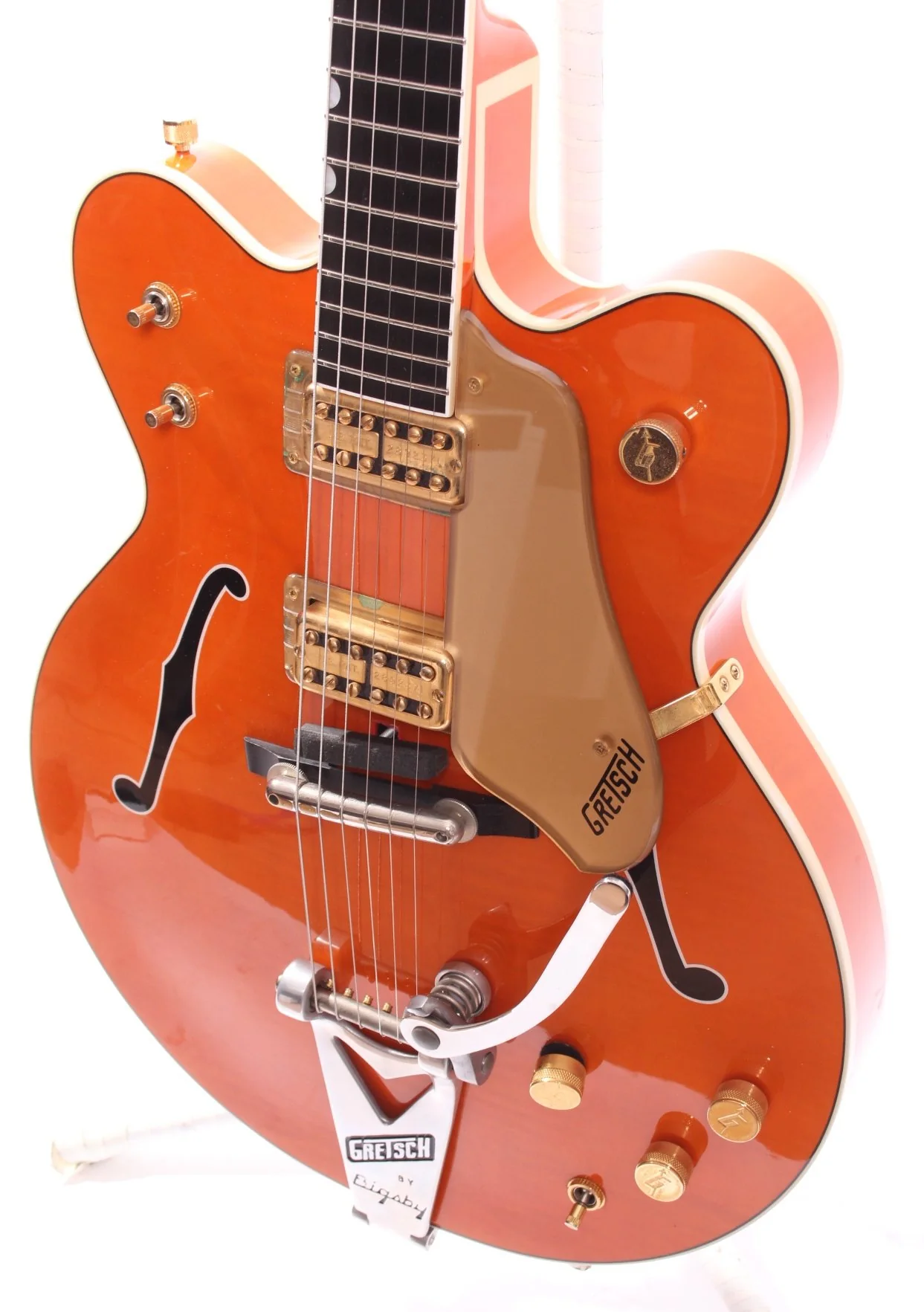 2003 Gretsch 6120 DC Nashville 1962 Reissue orange - Image 3