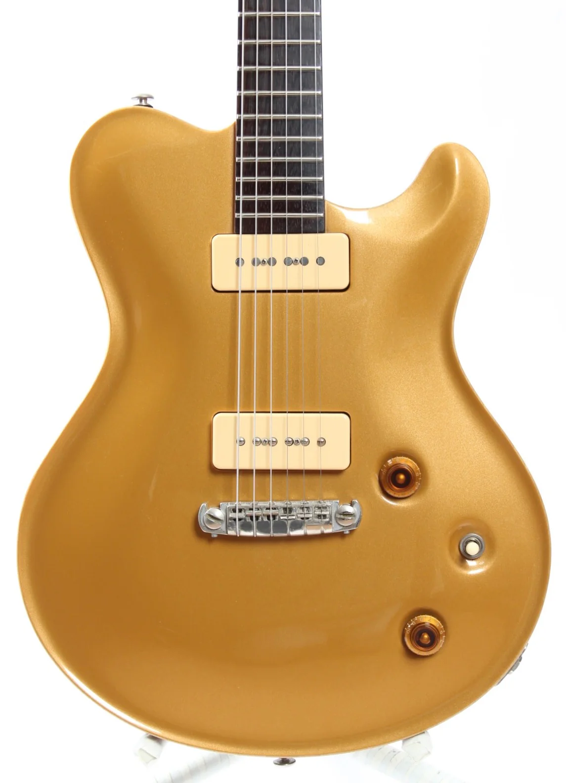 2003 Nik Huber Dolphin II Rosewood Custom Order goldtop - Image 2