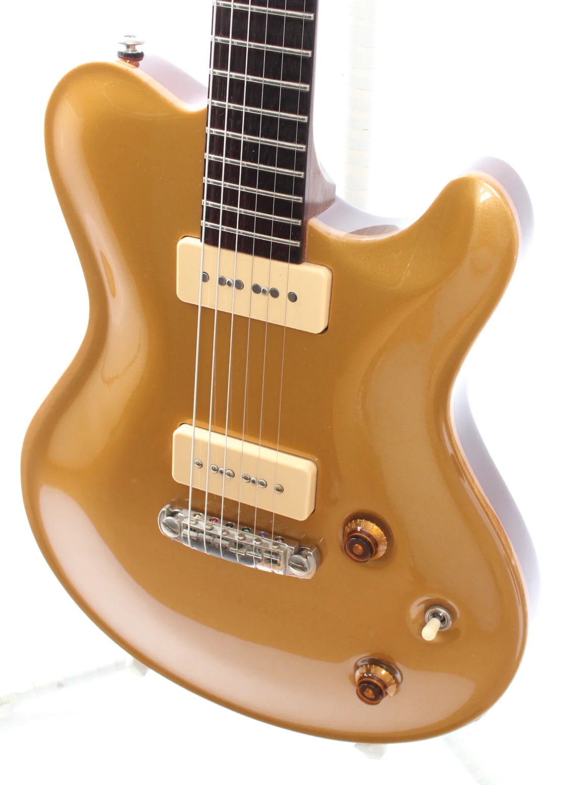 2003 Nik Huber Dolphin II Rosewood Custom Order goldtop - Image 3