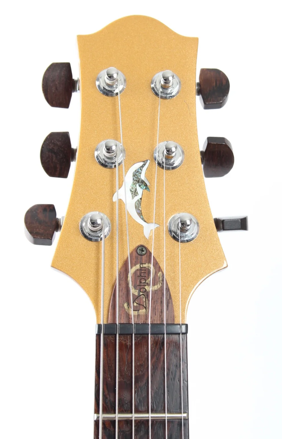 2003 Nik Huber Dolphin II Rosewood Custom Order goldtop - Image 5