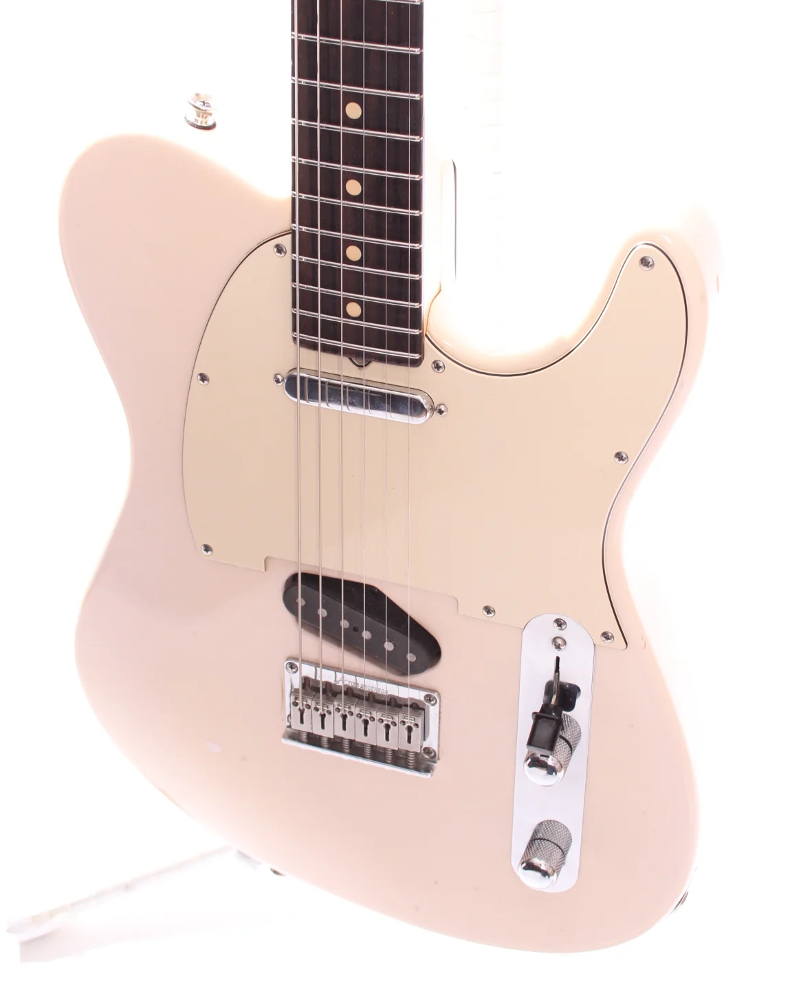 2003 Tom Anderson Guitarworks Hollow T Classic Contoured shell pink - Image 3