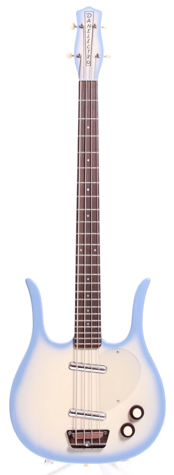 2004 Danelectro Longhorn Bass blue burst