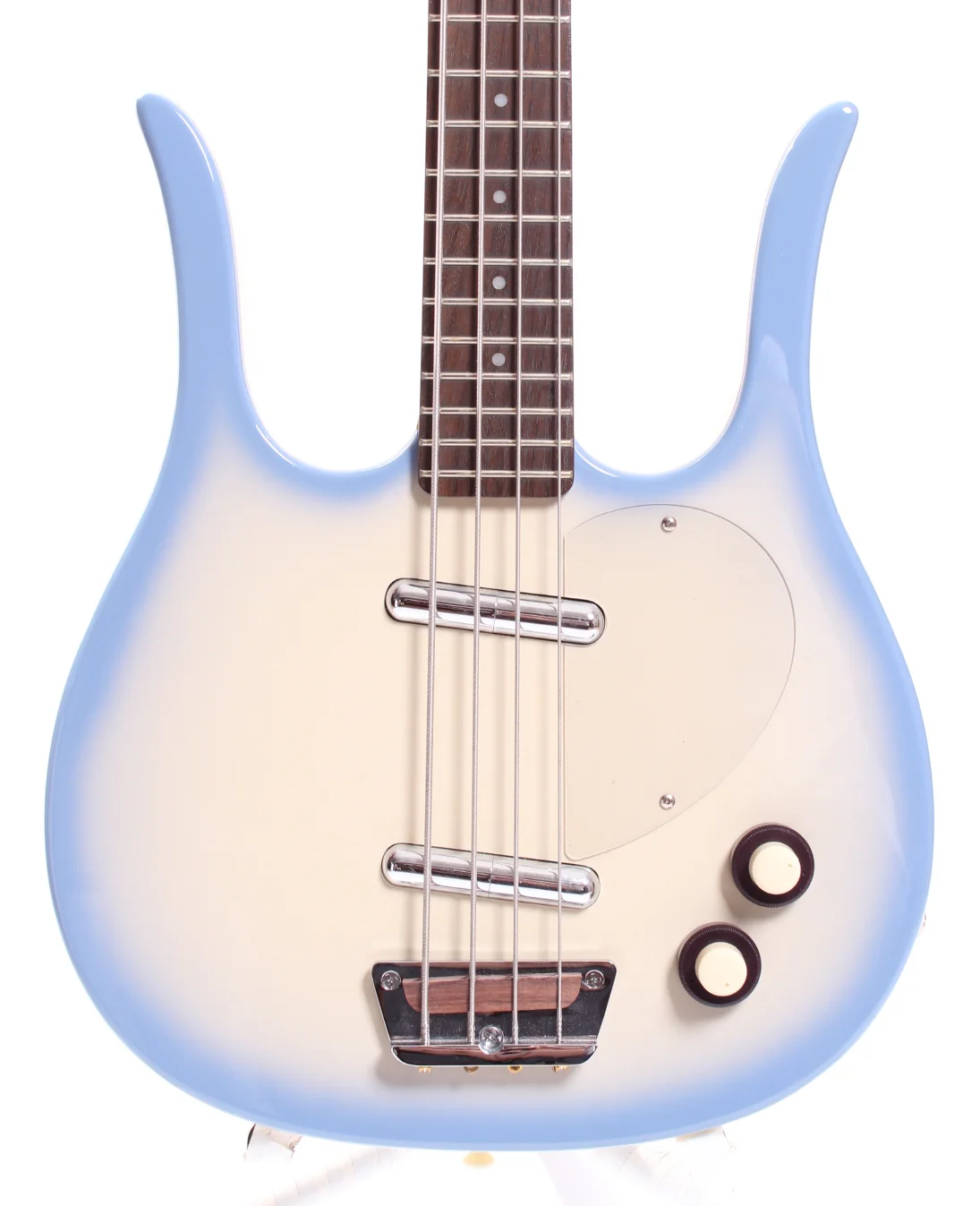 2004 Danelectro Longhorn Bass blue burst - Image 2