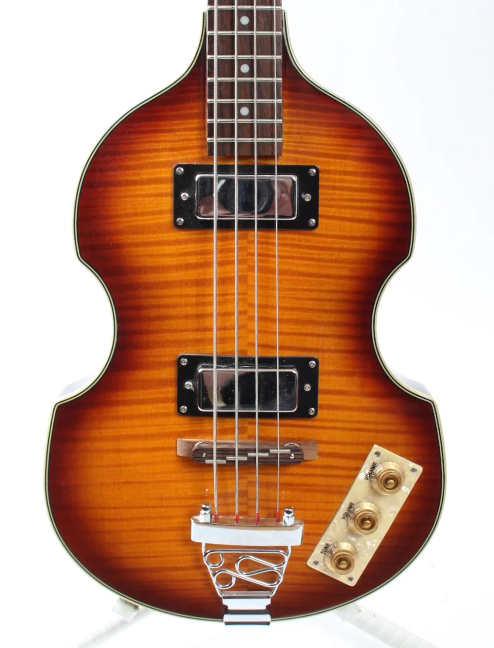 2004 Epiphone Viola Bass sunburst - Image 2