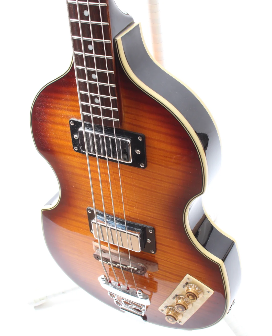 2004 Epiphone Viola Bass sunburst - Image 3