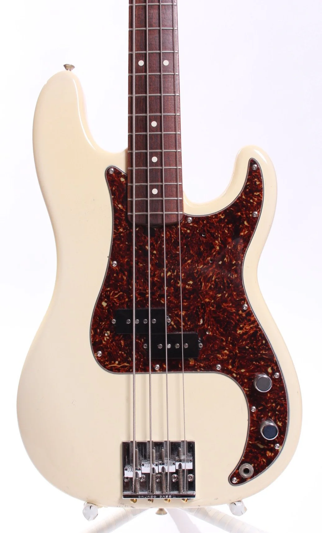 2004 Fender American Vintage 62 Reissue Precision Bass olympic white - Image 2