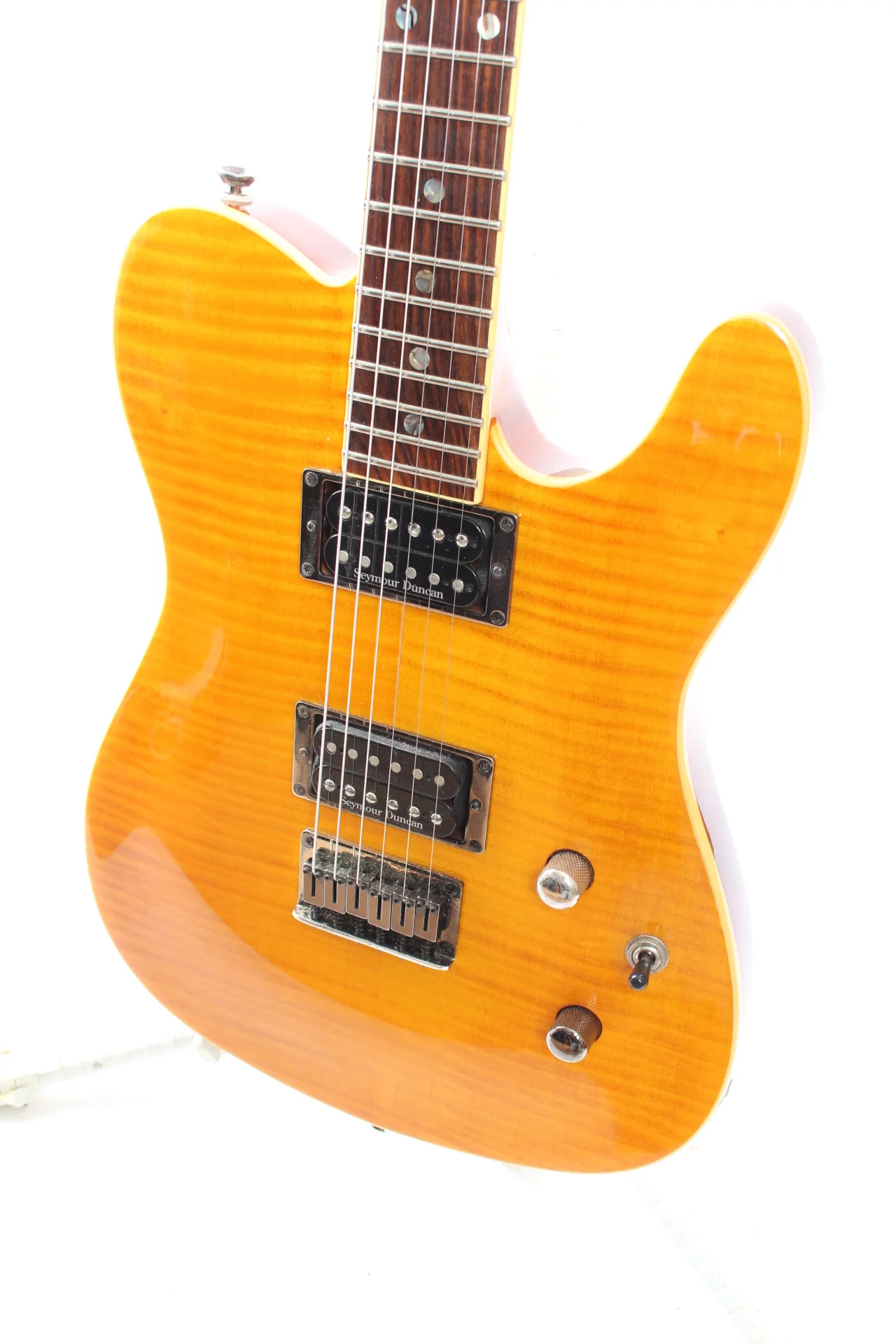 2004 Fender FMT Custom Telecaster amber - Image 3