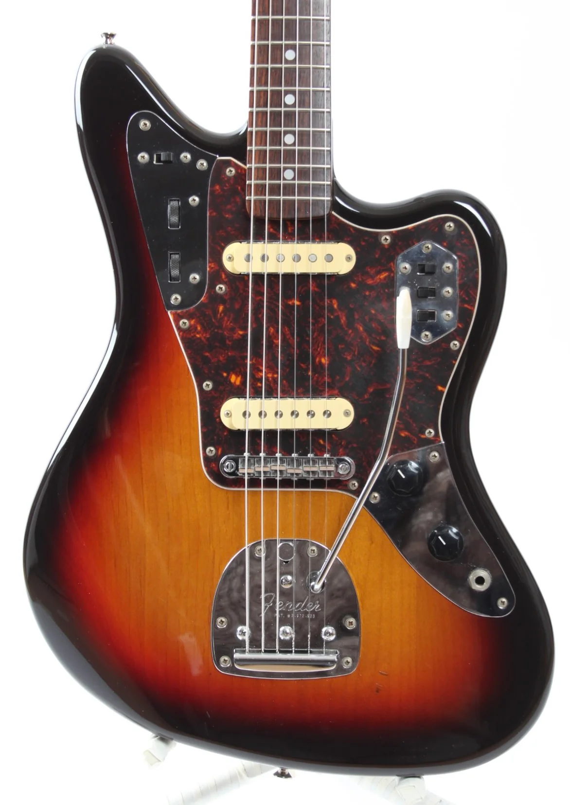 2004 Fender Jaguar 66 Reissue sunburst - Image 2