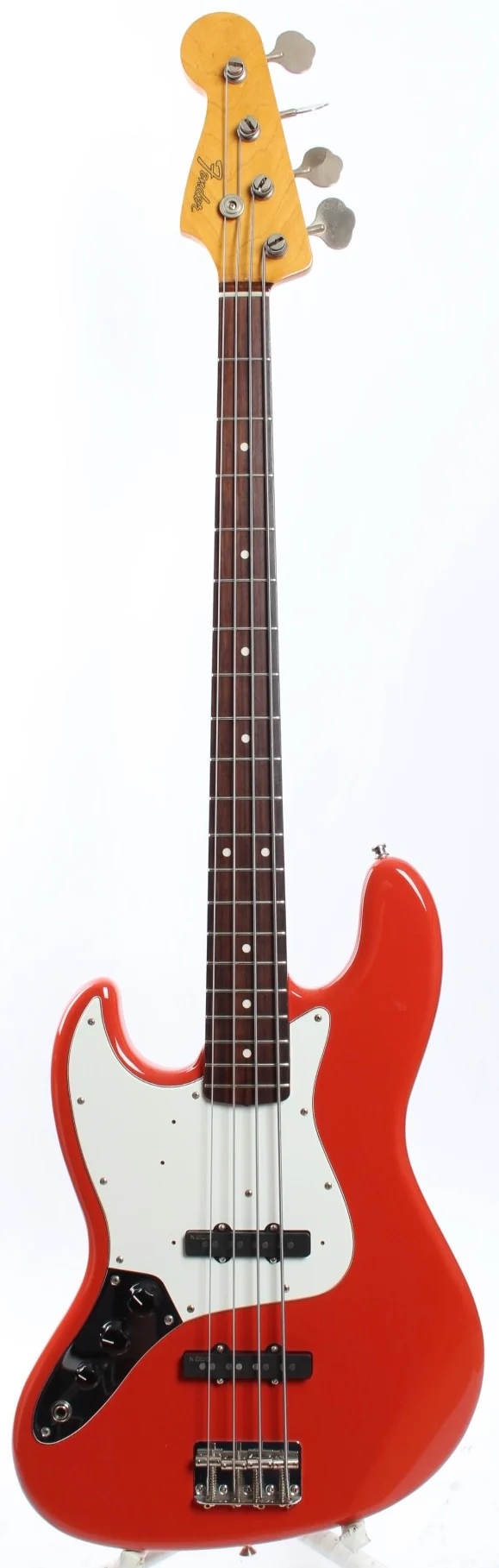 2004 Fender Jazz Bass 62 Reissue Lefty fiesta red