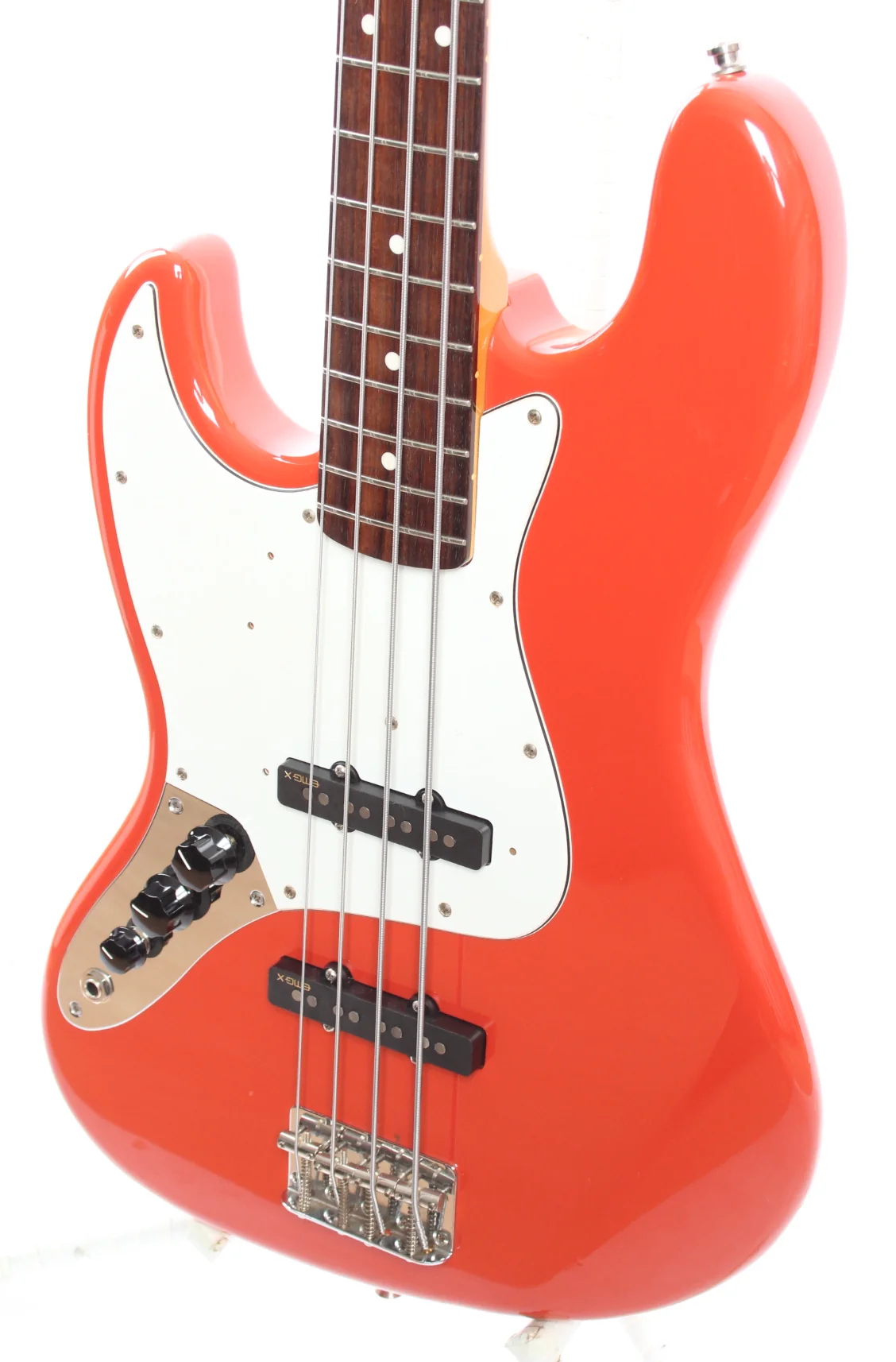 2004 Fender Jazz Bass 62 Reissue Lefty fiesta red - Image 3