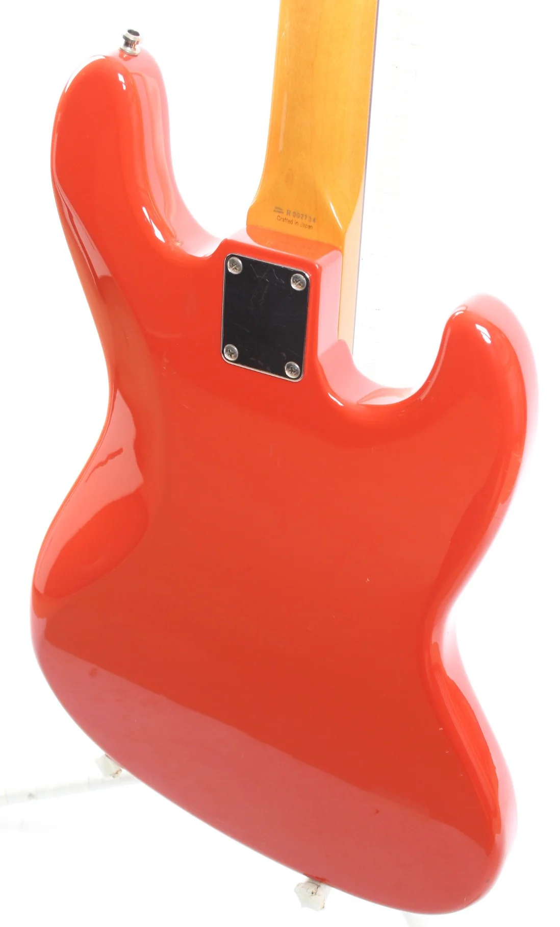 2004 Fender Jazz Bass 62 Reissue Lefty fiesta red - Image 8