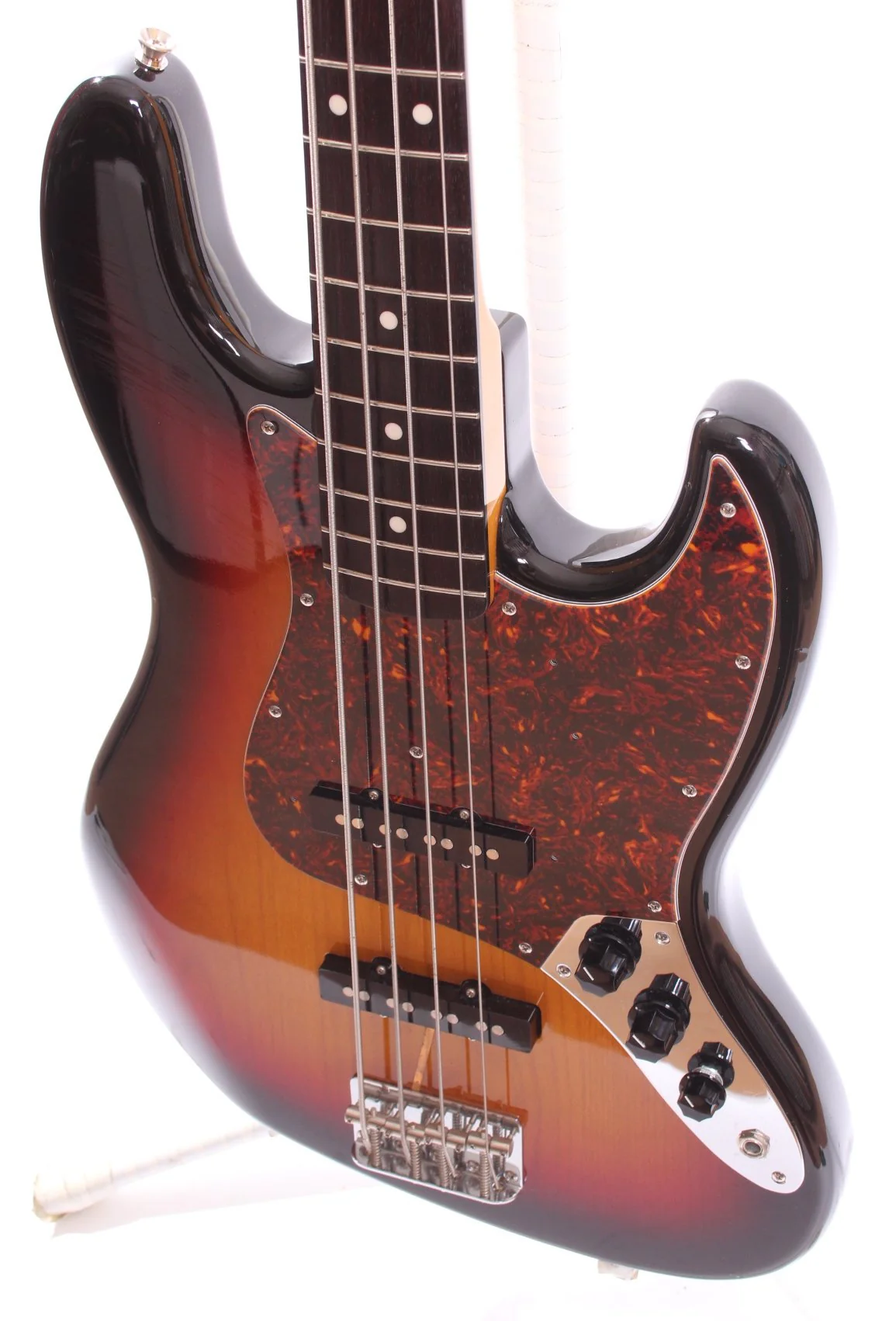 2004 Fender Jazz Bass 62 Reissue sunburst - Image 3