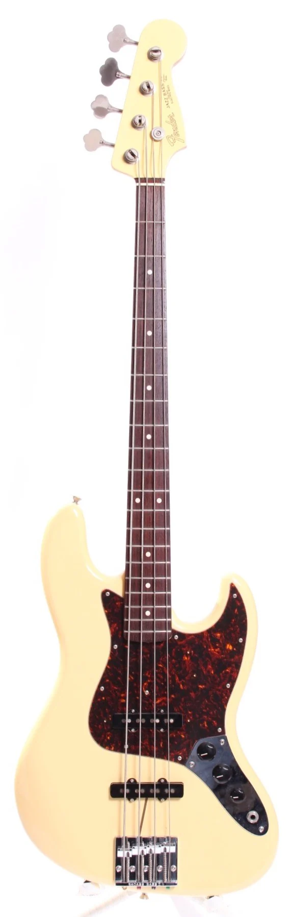 2004 Fender Jazz Bass 62 Reissue vintage white