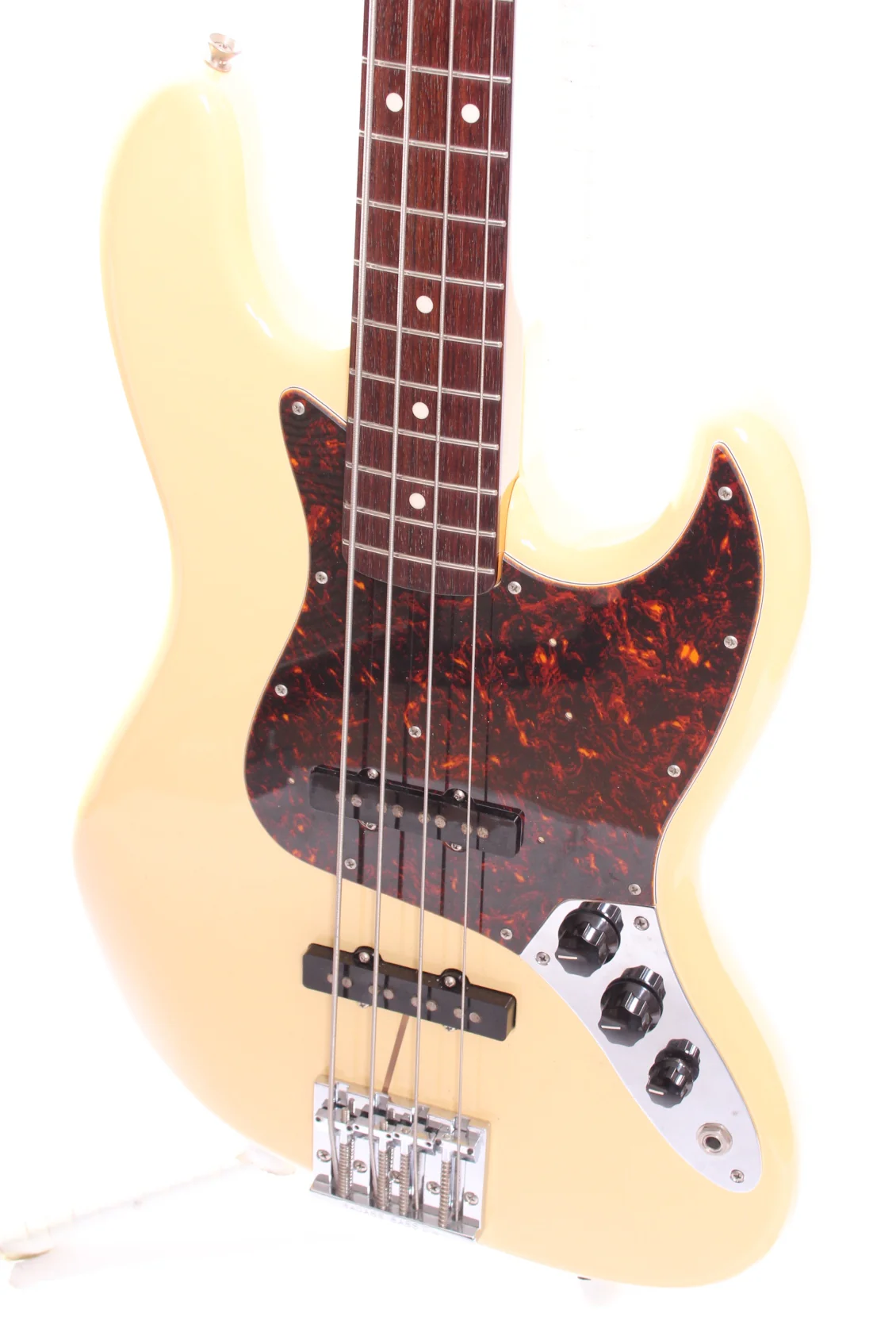 2004 Fender Jazz Bass 62 Reissue vintage white - Image 3