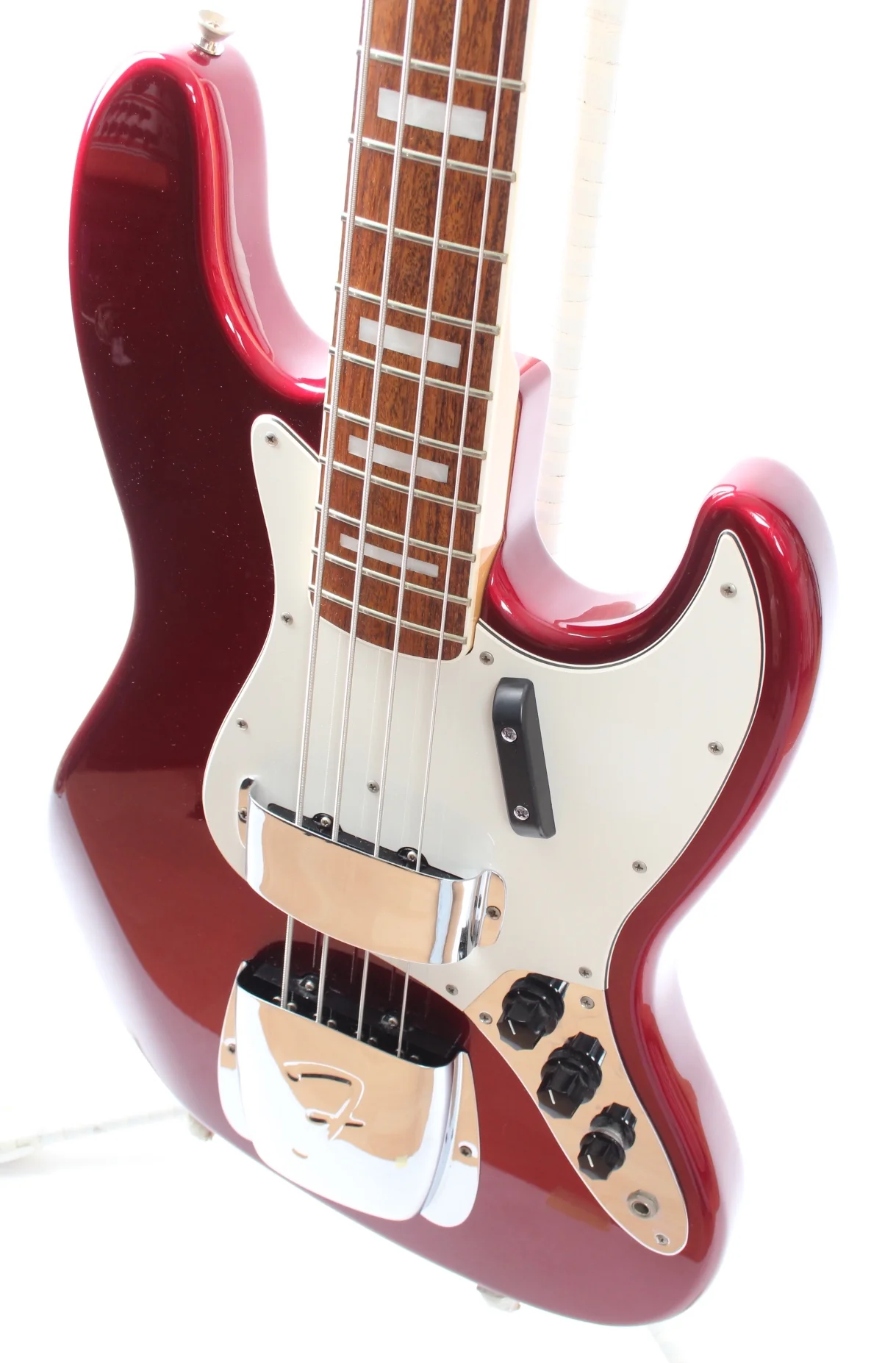 2004 Fender Jazz Bass 75 Reissue candy apple red - Image 3