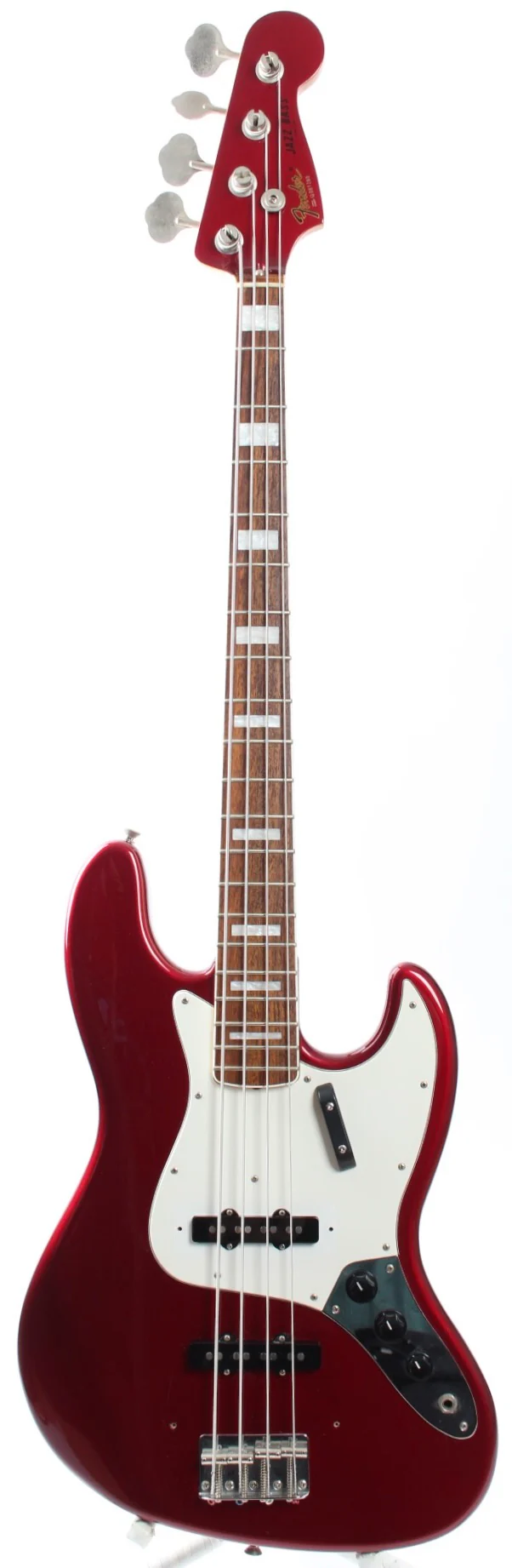 2004 Fender Jazz Bass 75 Reissue candy apple red - Image 4