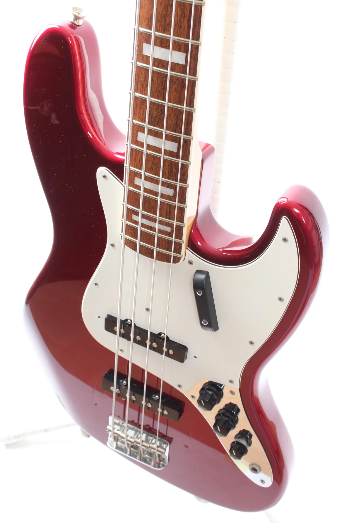 2004 Fender Jazz Bass 75 Reissue candy apple red - Image 6