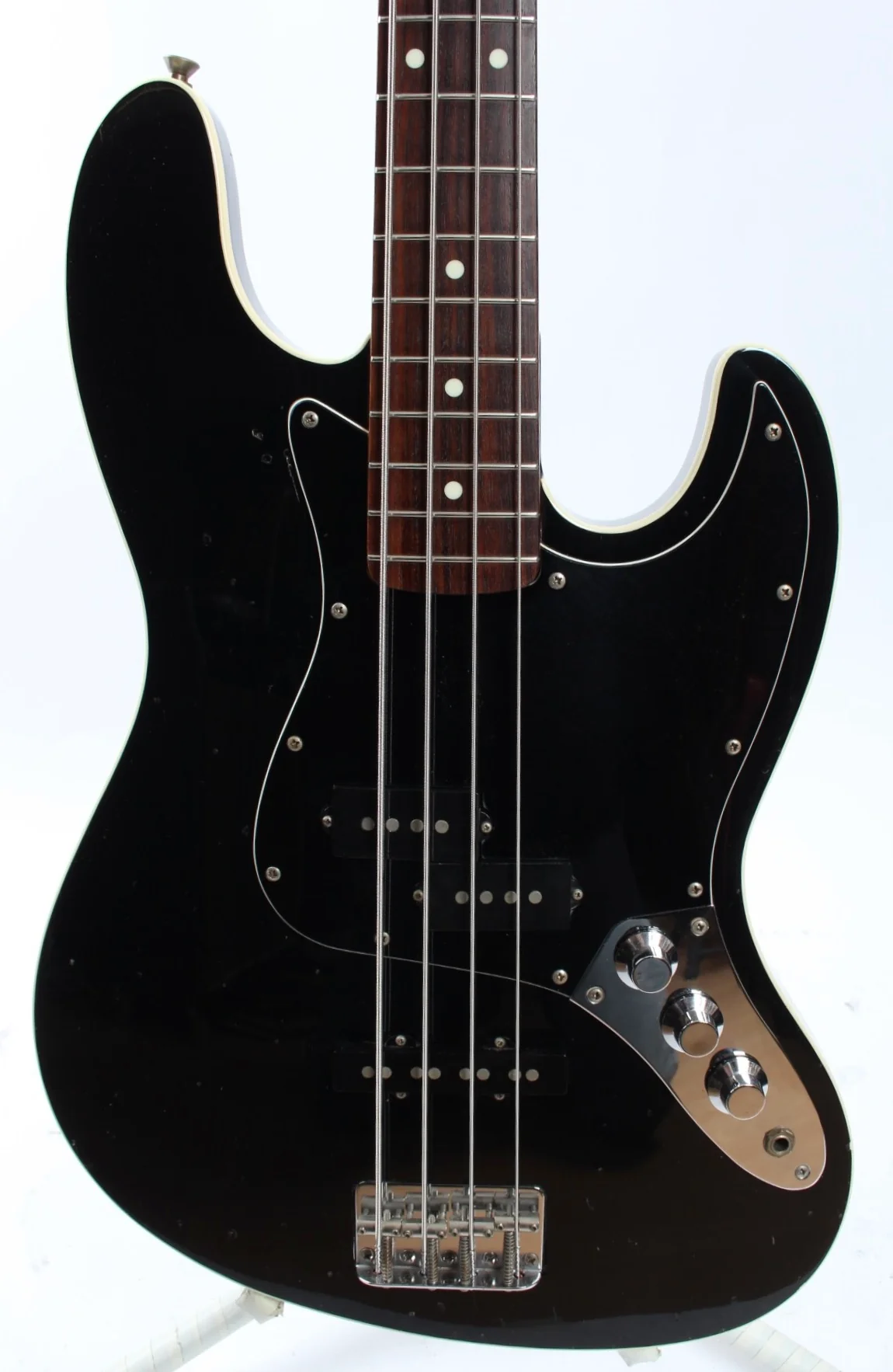2004 Fender Jazz Bass Aerodyne black - Image 2