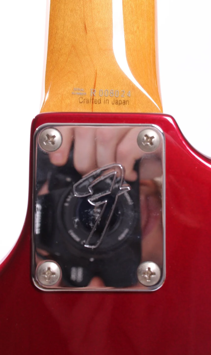 2004 Fender Mustang Bass competition red - Image 11