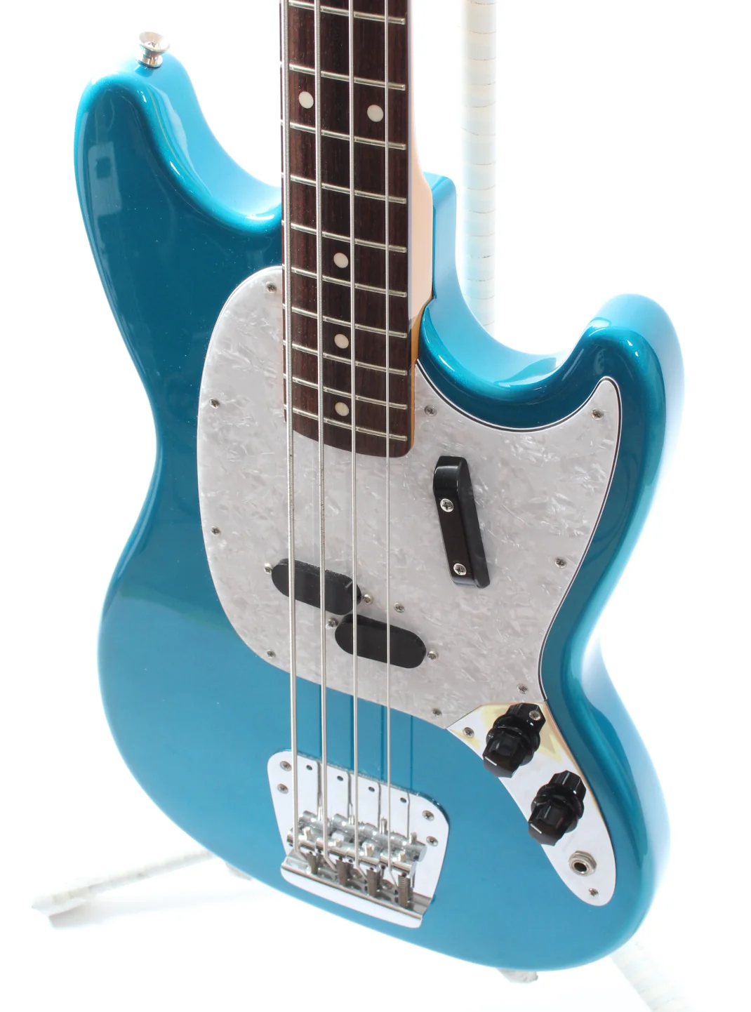 2004 Fender Mustang Bass lake placid blue - Image 3