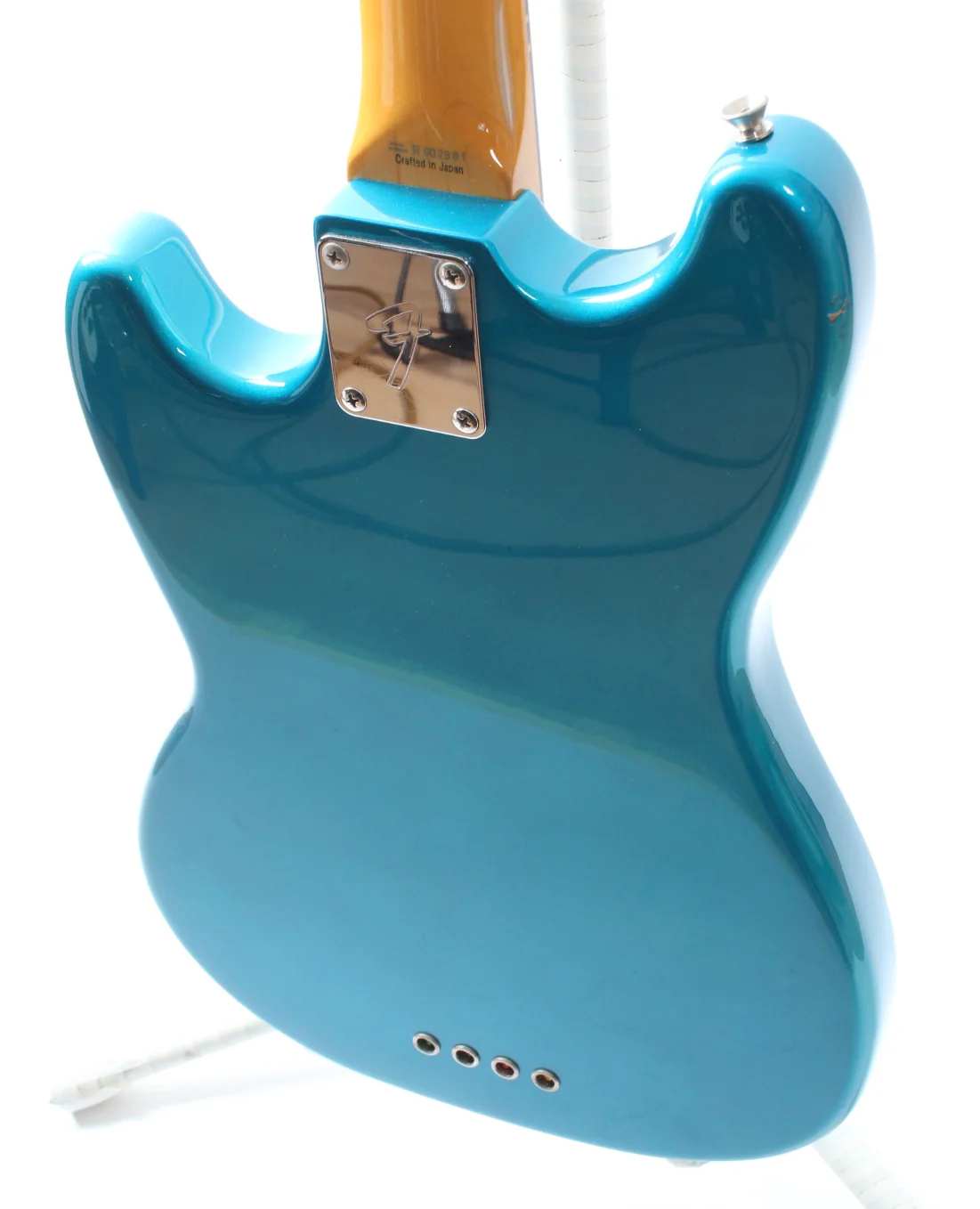 2004 Fender Mustang Bass lake placid blue - Image 8
