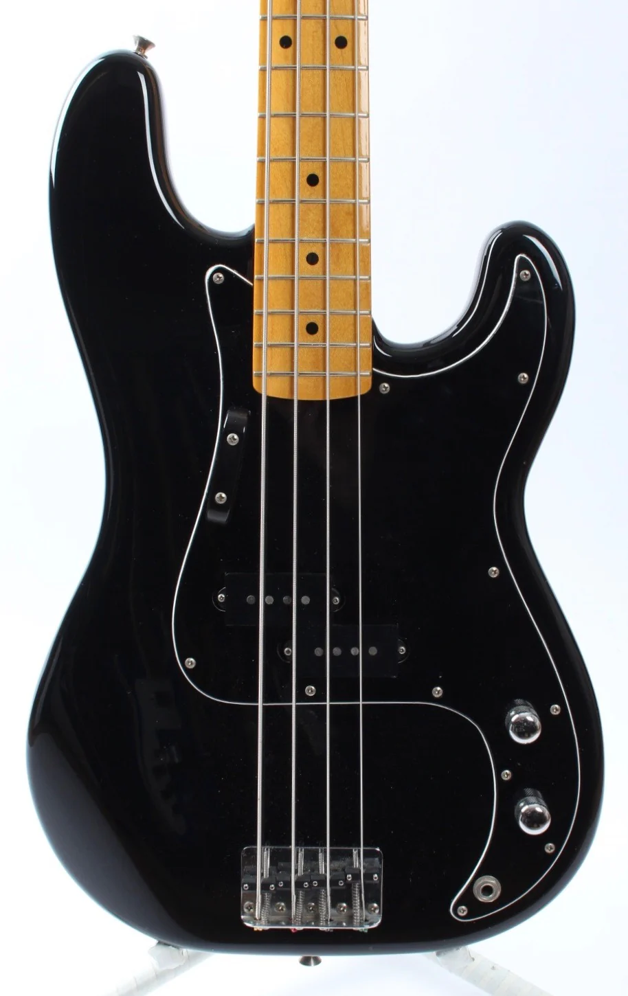 2004 Fender Precision Bass 57 Reissue black - Image 2