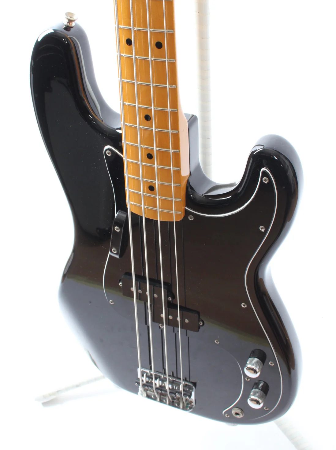 2004 Fender Precision Bass 57 Reissue black - Image 3