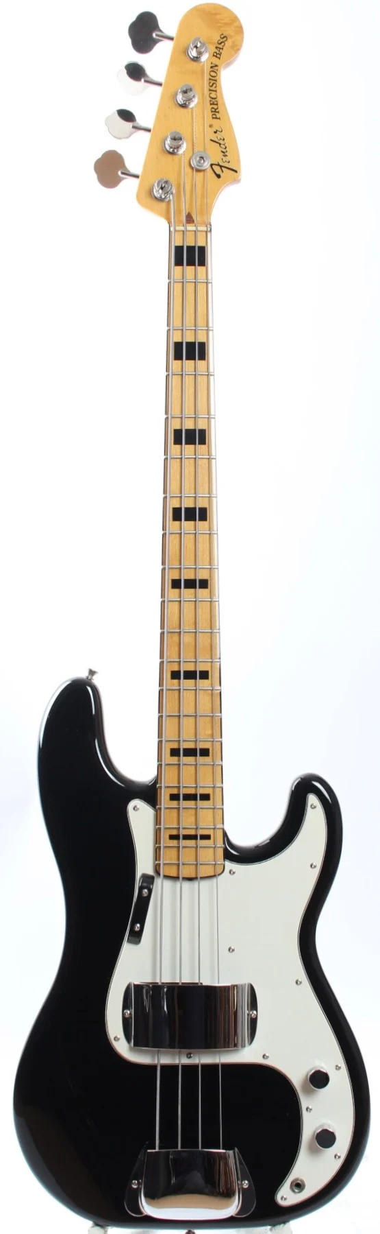 2004 Fender Precision Bass 70 Reissue Black Block Inlays black