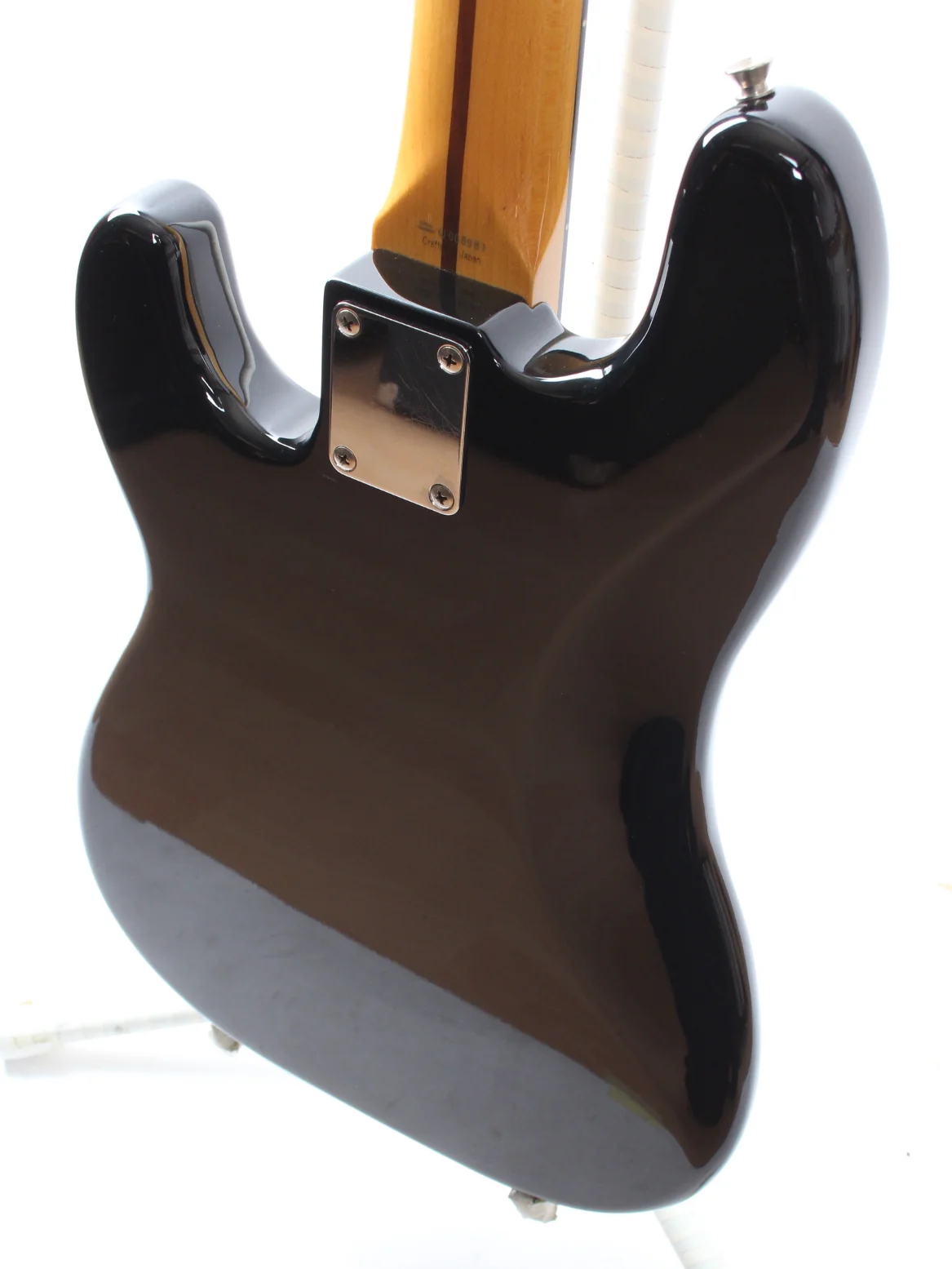2004 Fender Precision Bass 70 Reissue Black Block Inlays black - Image 10