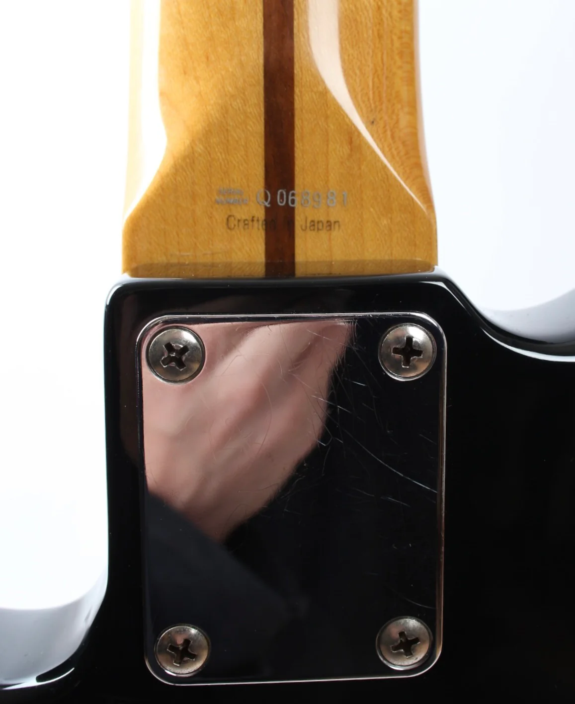 2004 Fender Precision Bass 70 Reissue Black Block Inlays black - Image 13