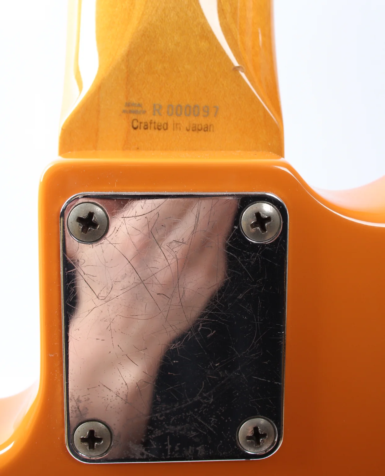 2004 Fender Precision Bass '70 Reissue capri orange - Image 11