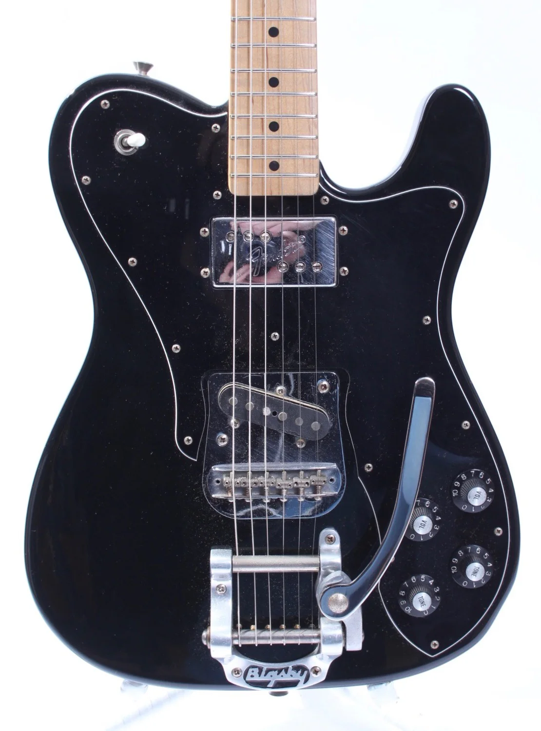 2004 Fender Telecaster Custom 72 Reissue Bigsby black - Image 2