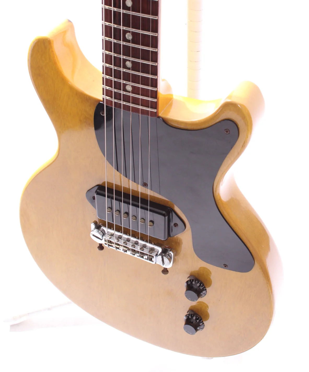2004 Gibson Les Paul Junior DC Historic '58 Reissue Yamano tv yellow - Image 3