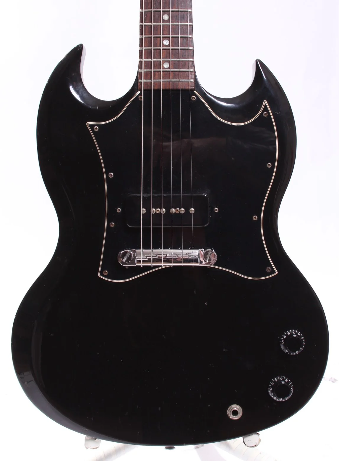 2004 Gibson SG Junior ebony - Image 2