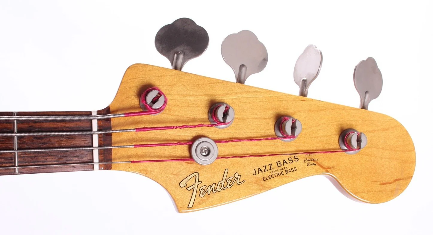 2005 Fender Jazz Bass '62 Reissue fiesta red - Image 5
