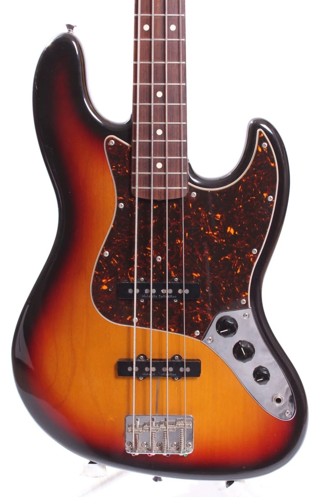 2005 Fender Jazz Bass 62 Reissue JB62-100DMC sunburst - Image 2