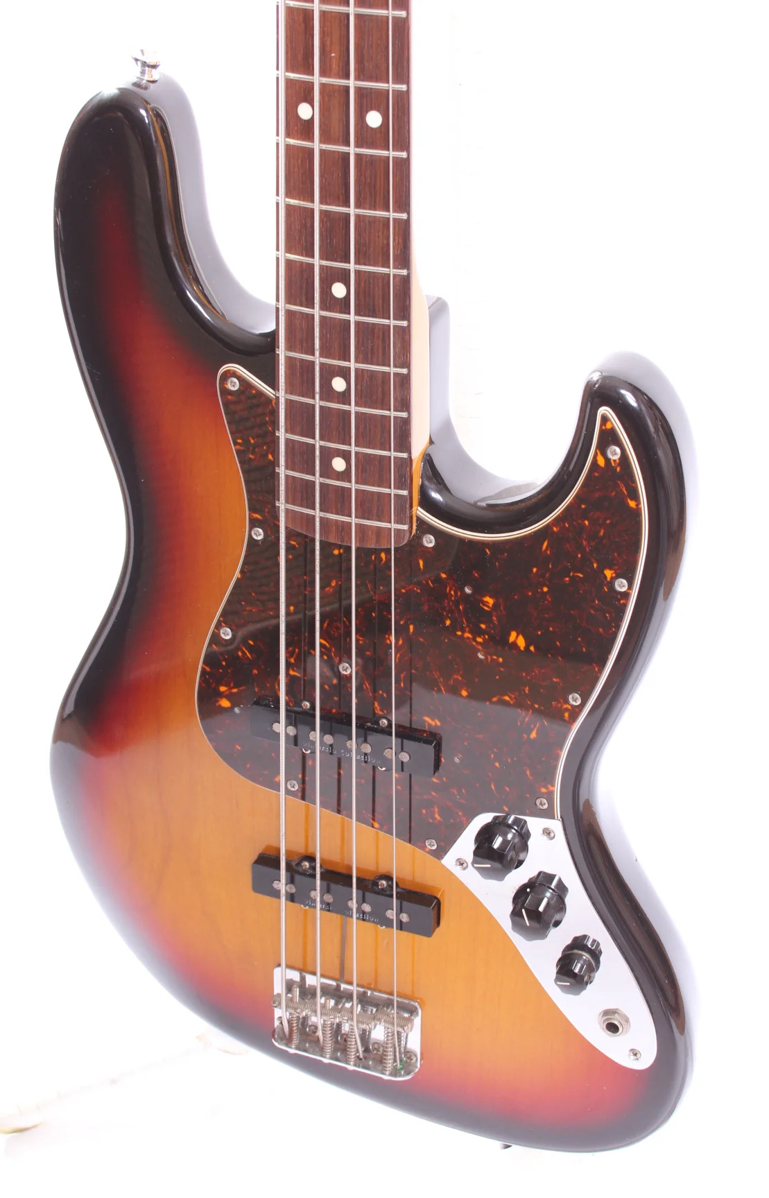 2005 Fender Jazz Bass 62 Reissue JB62-100DMC sunburst - Image 3