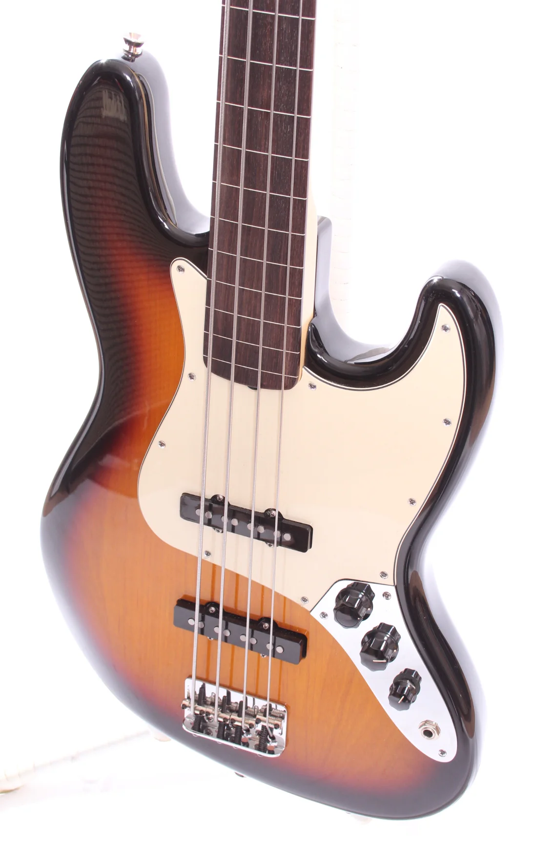 2005 Fender Jazz Bass American Standard fretless sunburst - Image 3