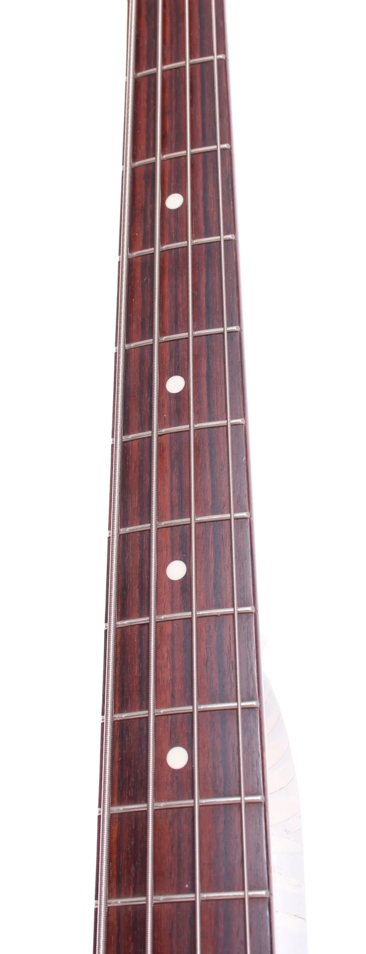 2005 Fender Mustang Bass olympic white - Image 3