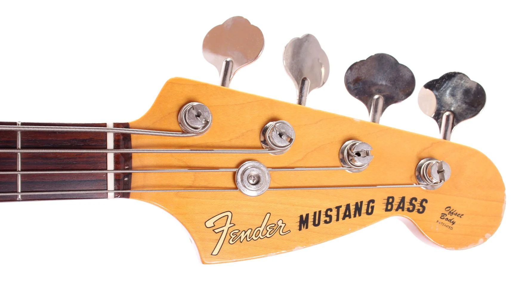 2005 Fender Mustang Bass olympic white - Image 7