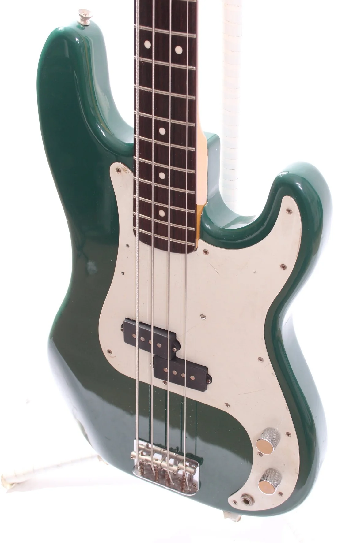 2005 Fender Precision Bass 72 Reissue emerald green - Image 3