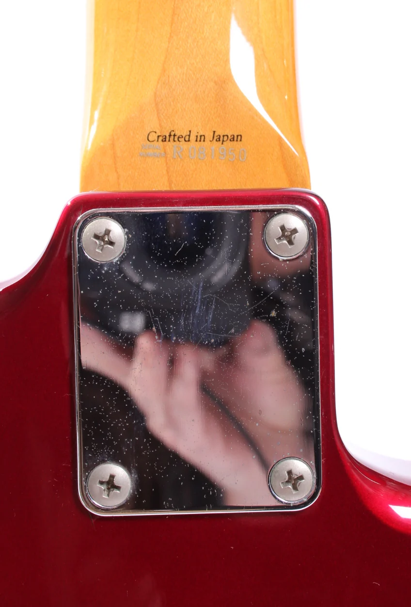 2005 Fender Stratocaster 62 Reissue lefty candy apple red - Image 11
