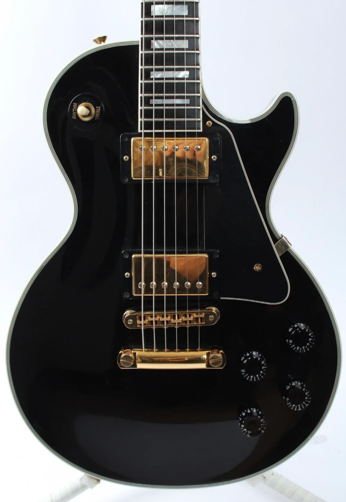 2005 Gibson Custom Shop Les Paul Custom ebony - Image 2