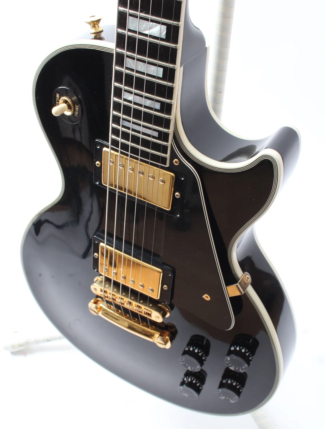 2005 Gibson Custom Shop Les Paul Custom ebony - Image 3