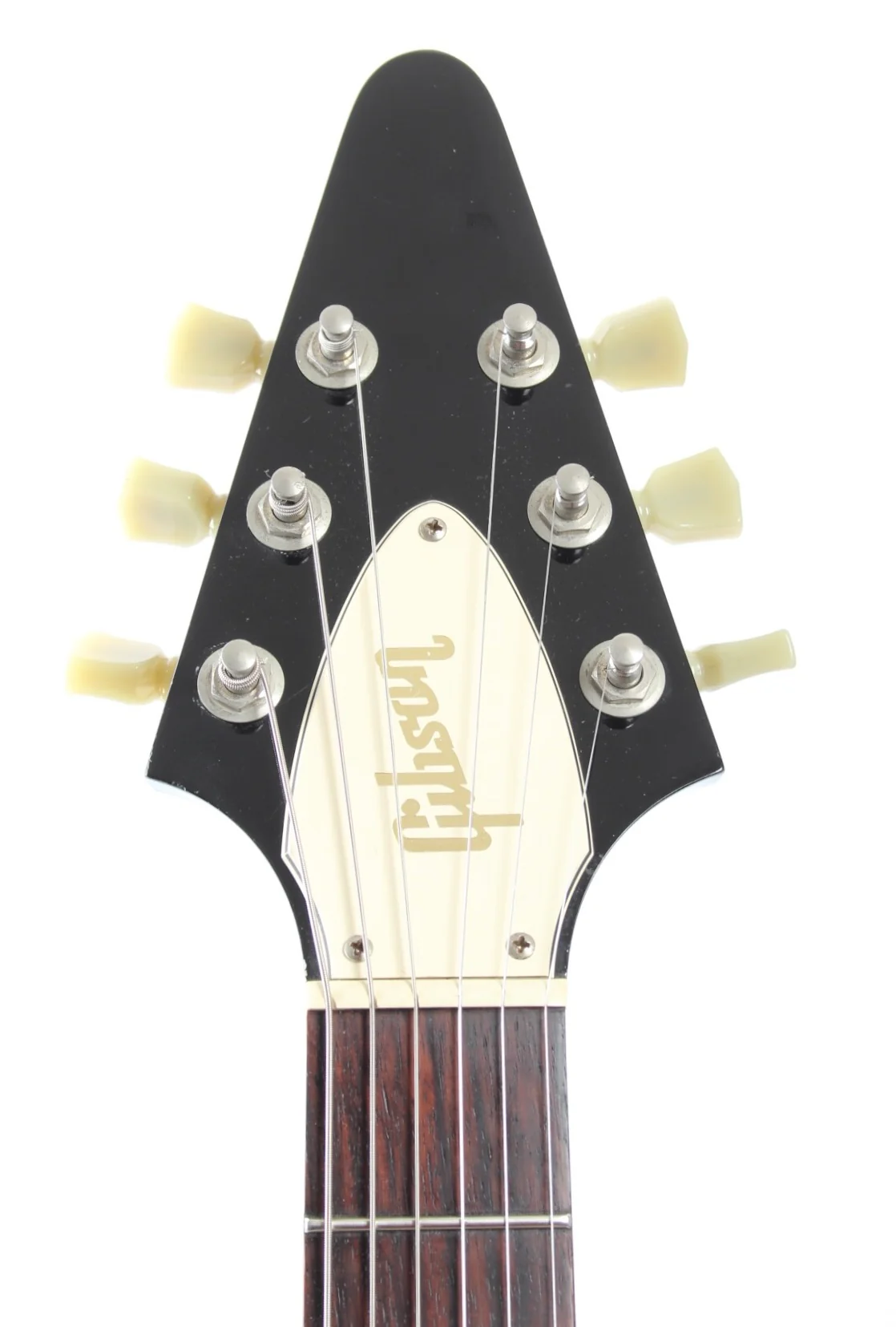 2005 Gibson Flying V 67 Reissue Maestro Vibrola ebony - Image 5