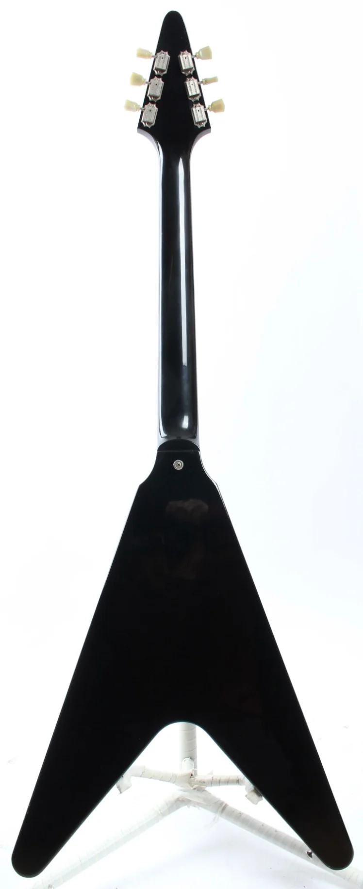 2005 Gibson Flying V 67 Reissue Maestro Vibrola ebony - Image 6