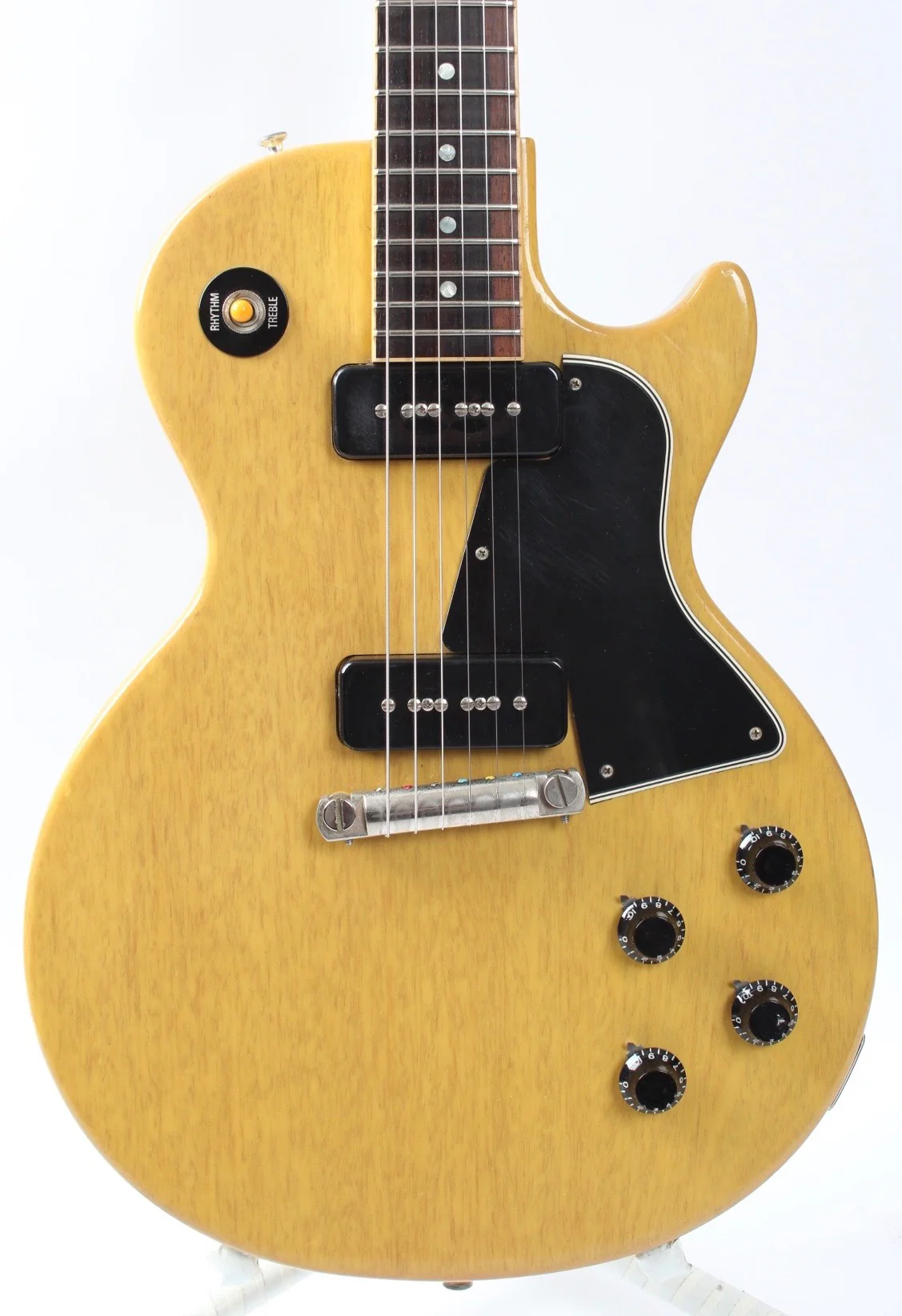 2005 Gibson Les Paul Special Custom Shop Historic 60 Single Cut Reissue tv yellow - Image 2
