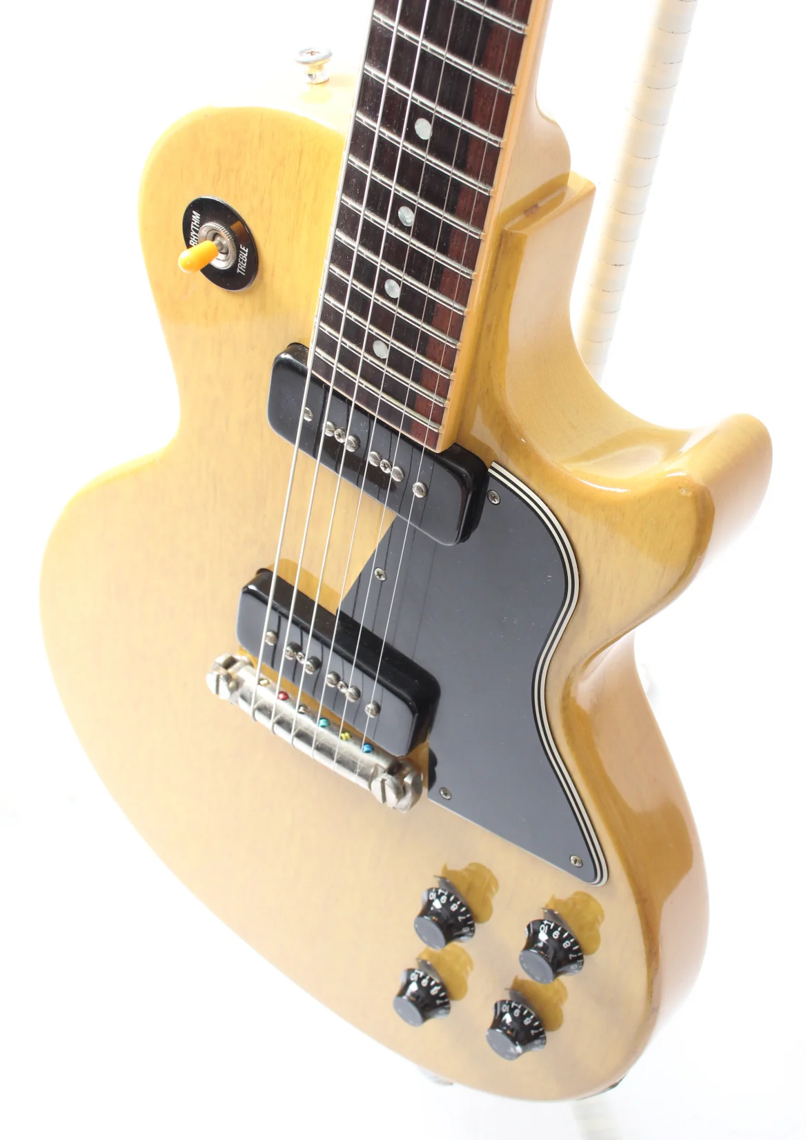 2005 Gibson Les Paul Special Custom Shop Historic 60 Single Cut Reissue tv yellow - Image 3